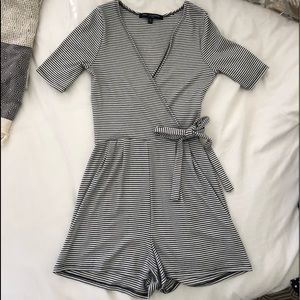 One Clothing striped romper